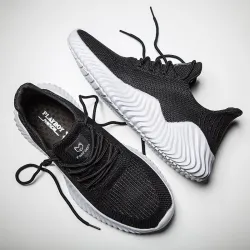 Sportowe buty do biegania - sznurowane trampki - oddychająca siateczka - lekkieBieganie
