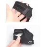 Fingerless gloves - with LED flashlight - waterproof - camping - hiking - survival toolTorches