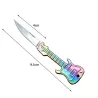 Mini fickkniv - hopfällbar - gitarrform - rostfritt stål