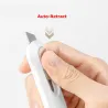 Cuchillos & multitoolsMini navaja plegable - hoja autorretráctil - bisturí