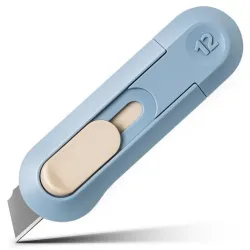 Mini foldbar kniv - automatisk tilbagetrækningsblad - skalpel