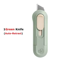 Cuchillos & multitoolsMini navaja plegable - hoja autorretráctil - bisturí