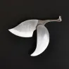 Mini pocket knife - foldable - with key ring - stainless steel - leaf shapeKnives & Multitools