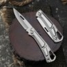 Nóż składany mini - z karabińczykiem - stal nierdzewnaNoże & Narzędzia Wielofunkcyjne