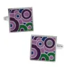 GemelosGemelos cuadrados de moda - mosaico morado