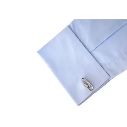 GemelosElegantes gemelos de plata - clip de papel - imperdible