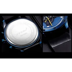 RelojesSINOBI - elegante reloj de cuarzo creativo - correa de caucho