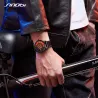 RelojesSINOBI - reloj de cuarzo elegante y creativo - correa de piel