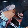 RelojesSINOBI - reloj de cuarzo elegante y creativo - correa de piel
