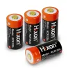 Hixon - RCR123a - 700mAh - 3,7V - 16340 batteri - oppladbart