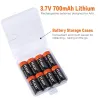 Hixon - RCR123a - 700mAh - 3,7V - 16340 bateria - ładowalnaBaterii