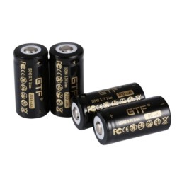 16340 li-on batterij - oplaadbaar - 700mAh - 3.7VBatterijen