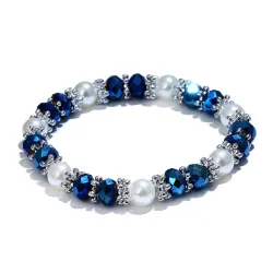 PulseraPulsera elegante - con pedrería / perlas de colores