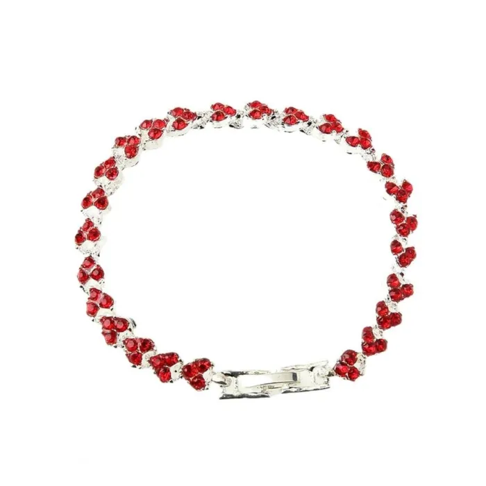 Pulserapulsera de cristal de lujo