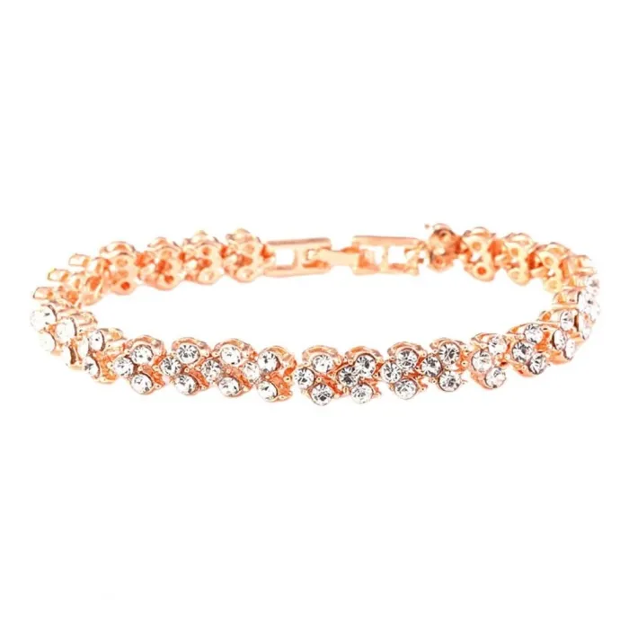 Pulserapulsera de cristal de lujo