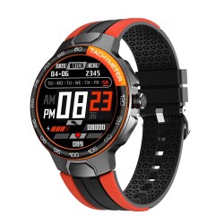 Luksusowy Smart Watch - pełny dotyk - sport / fitness tracker - tętno - wodoodporny - IOS - AndroidInteligentne zużycie