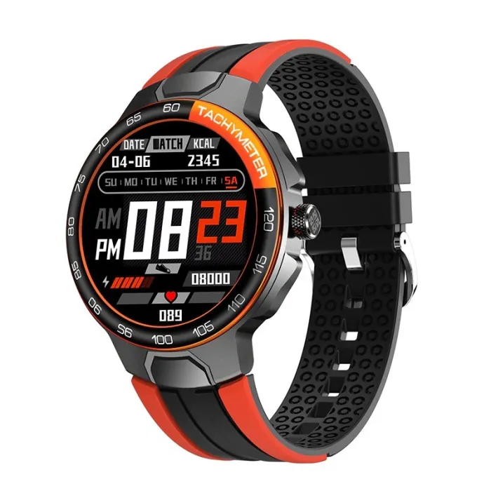 Luksuriøs Smart Watch - full touch - sport / fitness tracker - puls - vanntett - IOS - Android