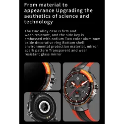 Luksuriøs Smart Watch - full touch - sport / fitness tracker - puls - vanntett - IOS - Android
