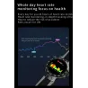 Luksuriøs Smart Watch - full touch - sport / fitness tracker - puls - vanntett - IOS - Android