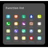 Luksuriøs Smart Watch - full touch - sport / fitness tracker - puls - vanntett - IOS - Android