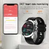 MELANDA - Smart Watch esportivo - Bluetooth - tela de toque completa - rastreador de fitness - monitor cardíaco - à prova d'água