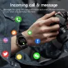 MELANDA - Smart Watch sportivo - Bluetooth - full touch screen - fitness tracker - cardiofrequenzimetro - impermeabile - Android
