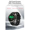 MELANDA - Smart Watch sportivo - Bluetooth - full touch screen - fitness tracker - cardiofrequenzimetro - impermeabile - Android