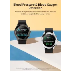 Ropa inteligenteMELANDA - Smart Watch deportivo - Bluetooth - pantalla táctil completa - rastreador de actividad física - mon...
