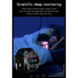 Ropa inteligenteMELANDA - Smart Watch deportivo - Bluetooth - pantalla táctil completa - rastreador de actividad física - mon...