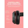Ausdom M09 - casque sans fil - casque avec microphone - pliable - Bluetooth - support carte TF