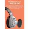 Ausdom M09 - wireless headphones - headset with microphone - foldable - Bluetooth - support TF cardEar- & Headphones