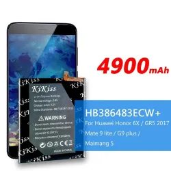 4900mAh HB386483ECW+ - batteri til Huawei Honor 6X