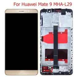 Original - LCD berøringsskjerm - skjerm med ramme - 5,9" - for Huawei Mate 9 MHA-L09 MHA-L29