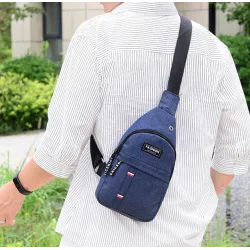 Modieuze multifunctionele tas - voor taille / schouder - met koptelefoonaansluitingTassen