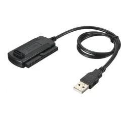 USB 2.0 til SATA IDE 2.5 / 3.5 - harddiskkabel - konverter