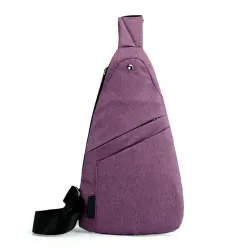 MochilasBolso de pecho / bandolera de moda - mochila pequeña - antirrobo - unisex