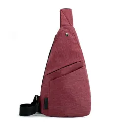 MochilasBolso de pecho / bandolera de moda - mochila pequeña - antirrobo - unisex