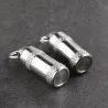 Medicine / pills storage box - waterproof container - with key ring - titanium alloyKeyrings