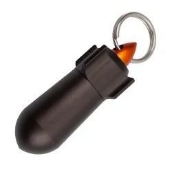 Pillen opbergdoos - waterdichte container - met sleutelring - aluminiumlegeringSleutelhangers