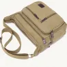 Retro canvas tas - verstelbare schouderbandTassen