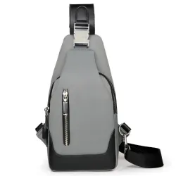 Luxurious chest / shoulder bag - backpack - USB charging port - waterproof - unisexBackpacks