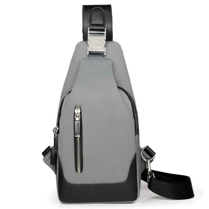 Luxurious chest / shoulder bag - backpack - USB charging port - waterproof - unisexBackpacks