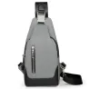 Luxurious chest / shoulder bag - backpack - USB charging port - waterproof - unisexBackpacks