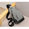 Luxurious chest / shoulder bag - backpack - USB charging port - waterproof - unisexBackpacks