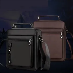 Elegant liten koffert - skulderveske - vanntett nylon