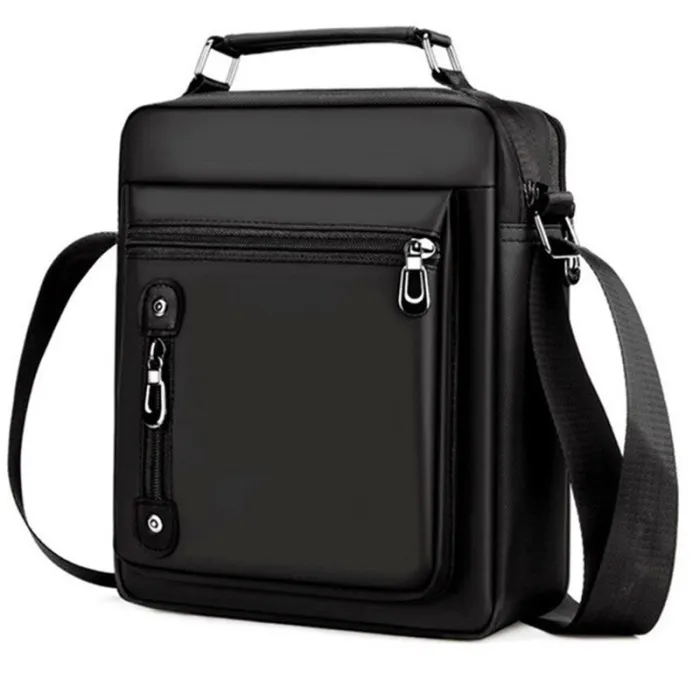 Elegant liten koffert - skulderveske - vanntett nylon