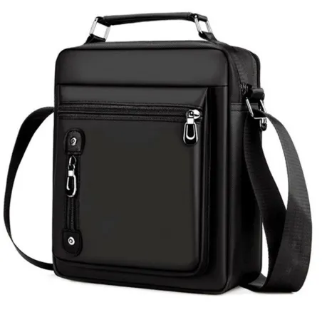 Elegant liten koffert - skulderveske - vanntett nylon