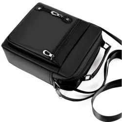 Elegant liten koffert - skulderveske - vanntett nylon