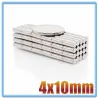 N35 - aimant néodyme - cylindre puissant - 4mm * 10mm - 20 - 500 pièces