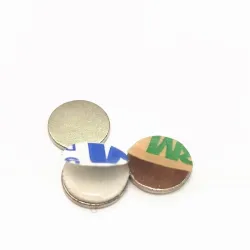 N42 - magnete al neodimio - disco tondo robusto - con adesivo 3M - 10mm x 1mm - 10 - 100 pezzi